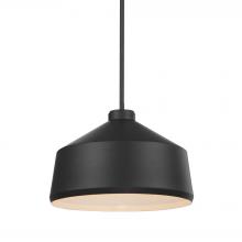  22179 - Uttermost Holgate 1 Light Black Pendant